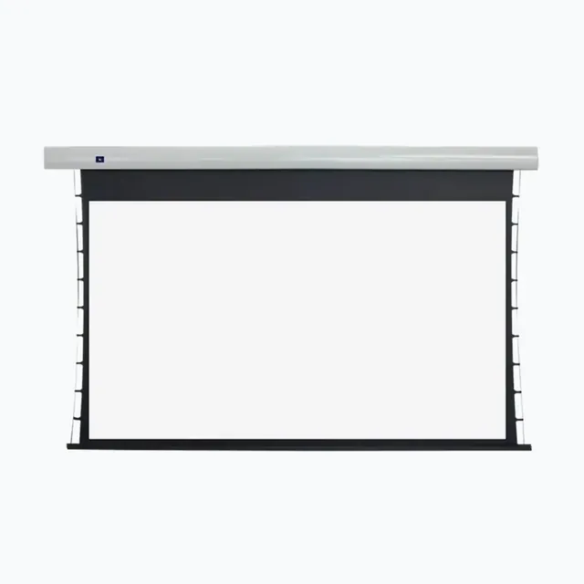 In Ceiling Motorized Tab Tension Screen