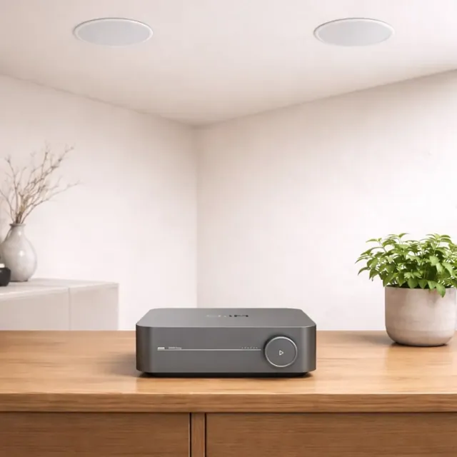 WiiM Amplifier + JBL 6IC In-Ceiling Speaker