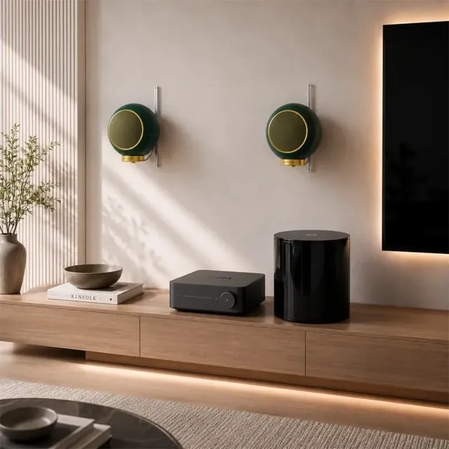 WiiM Amplifier + Planet L + Elipson Planet Sub