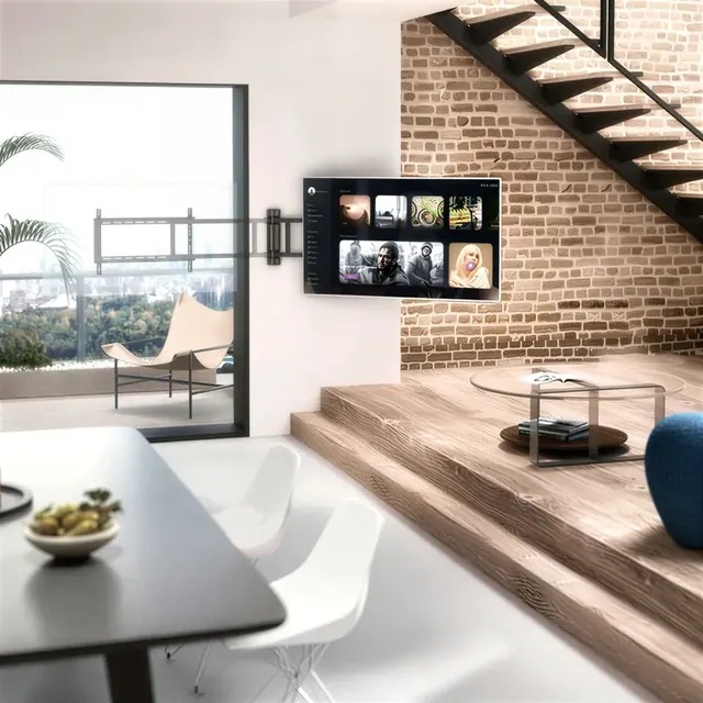 Manual Swing TV Mount – Watch 1 TV in 3 Places