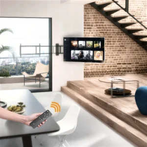 Motorized Swing TV Mount (32”– 75”)
