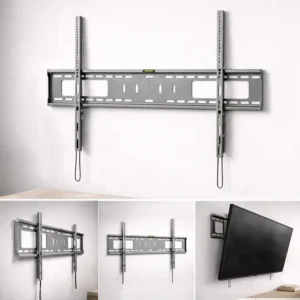 X-Large Heavy-Duty Slim Fixed TV Wall Mount (50”– 100”)