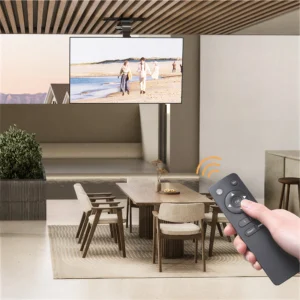 Smart Electric Swivel TV Ceiling Mount (Up to 86”)