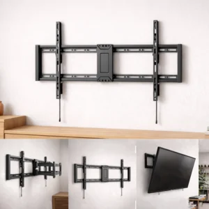 Value-Packed Slim Tilt TV Wall Mount (43”– 95”)